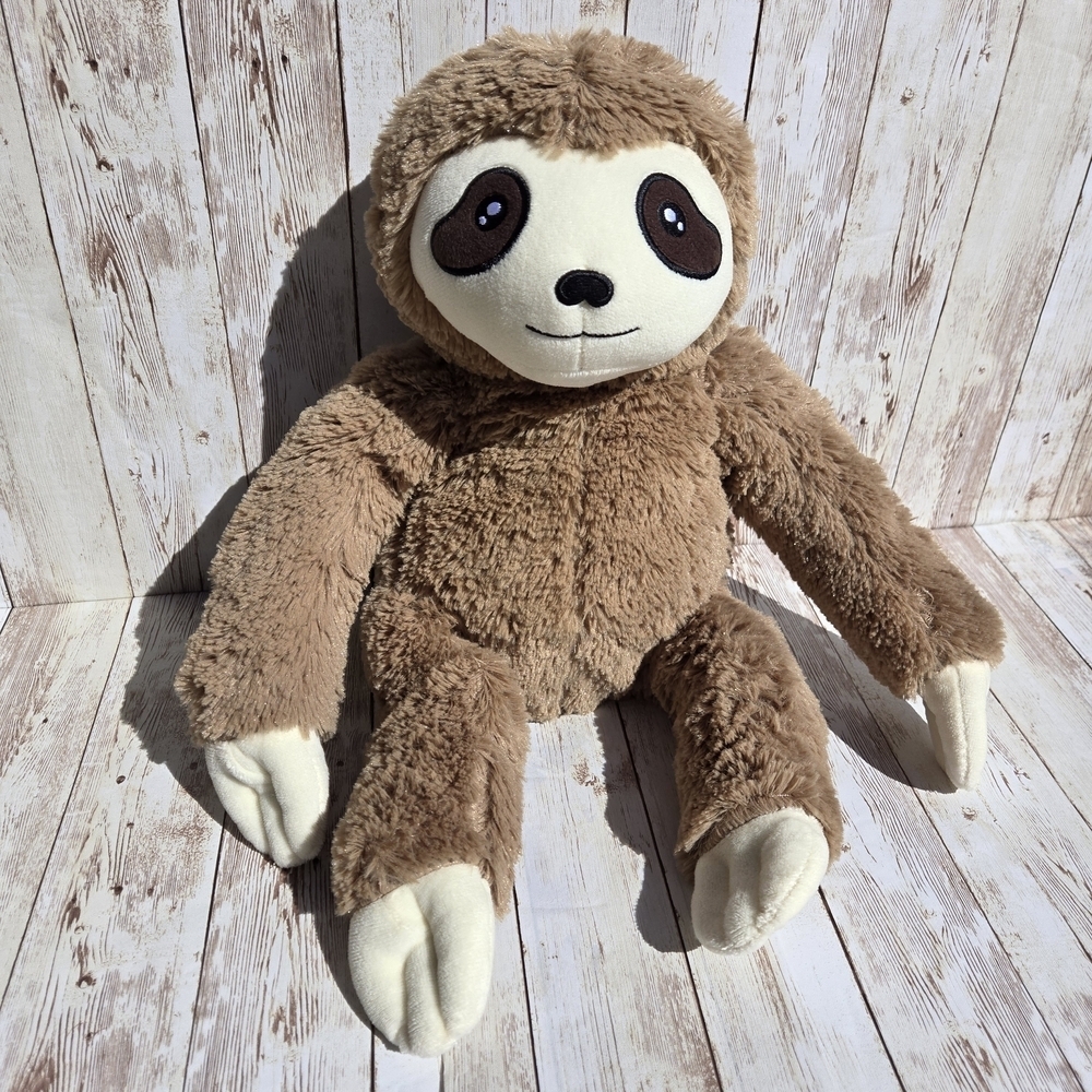 Weighted Sloth Stuffed Animal Microwaveable Heat Plush KM2330 Marshalls 59478